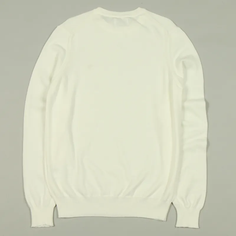 Farah Mullen Cotton Sweater - Ecru-2